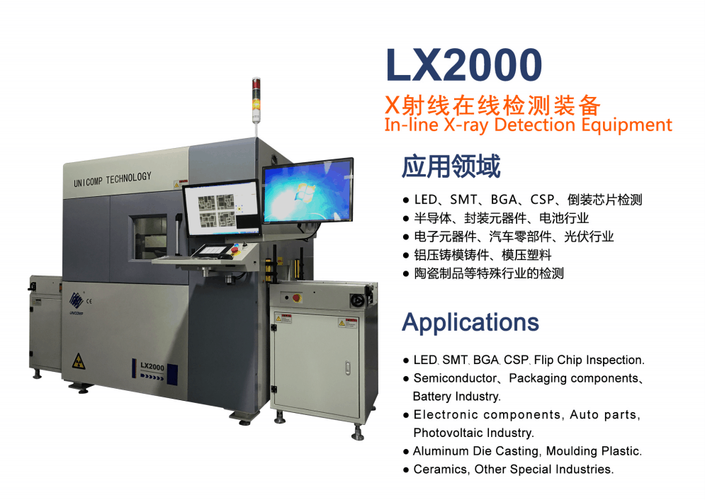 展出LX2000智能X-RAY檢測裝備 展出LX2000智能X-RAY檢測裝備